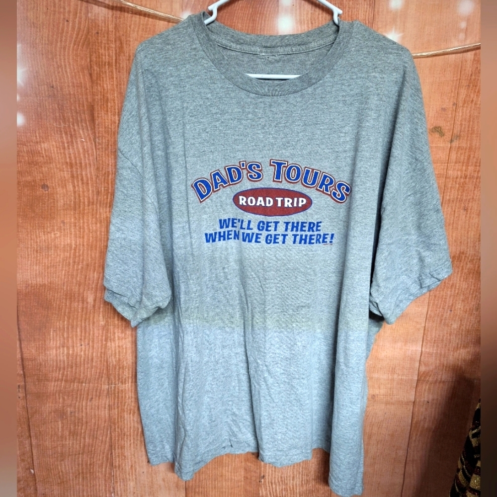 Dad's Tours T-shirt Gray size XL